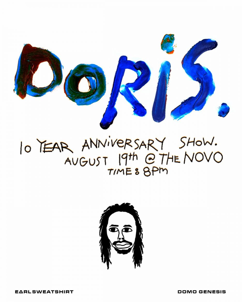 Earl Sweatshirt to Perform Debut Album ‘Doris’  for 10th Anniversary
